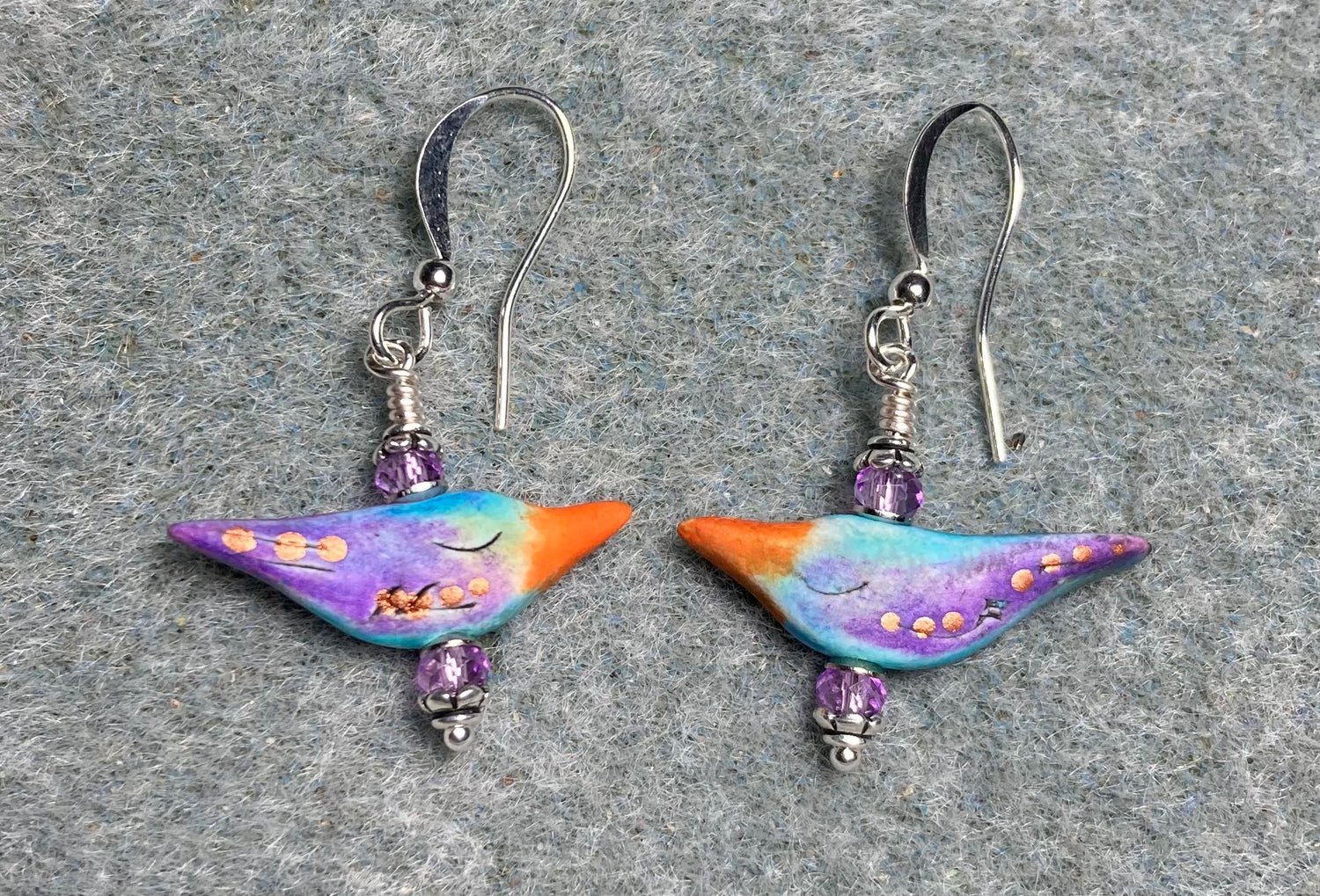 Songbird/Dove/Hummingbird Earrings